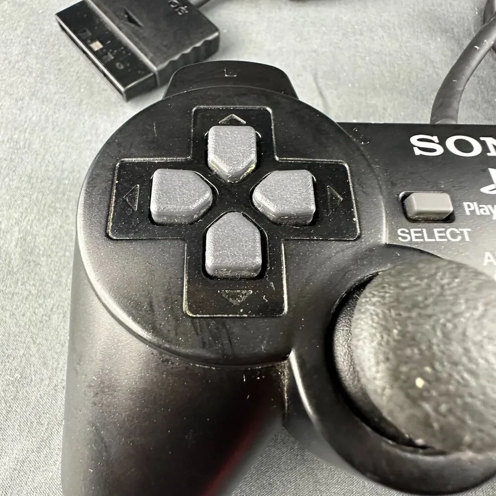 Genuine Sony PlayStation 2 PS1 PS2 Analog Controller DualShock 2 Wired SCPH10010